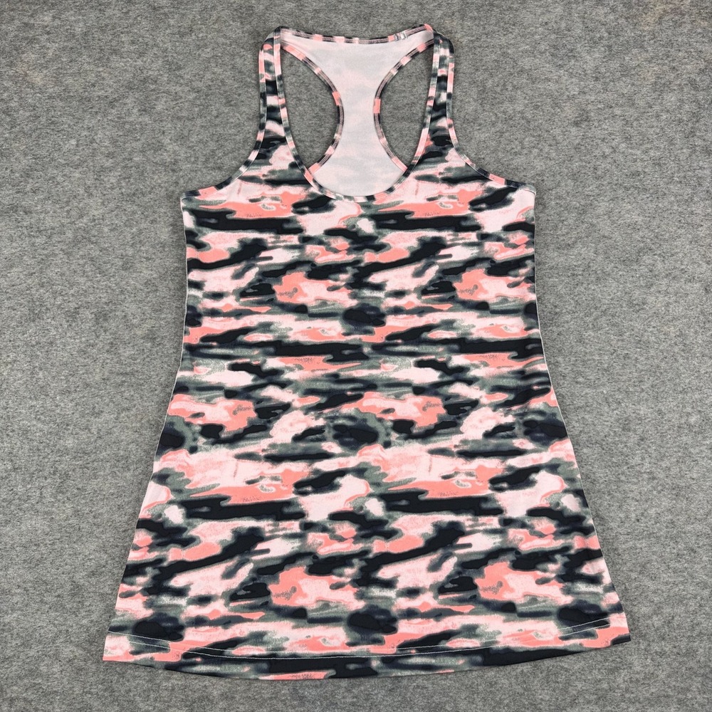Lululemon Cool Racerback Wamo Camo Barely Pink‎ Womens 10